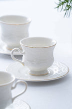 ACR Veronica Espresso Set 12 Piece | 6 Person Gold