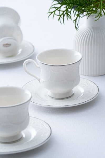 ACR Veronica Espresso Set 12 Piece | 6 Person Silver