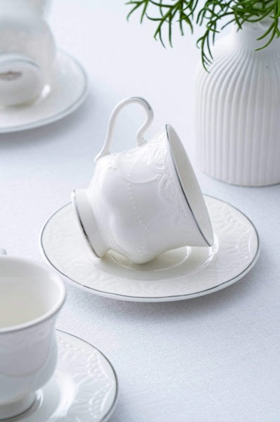 ACR Veronica Espresso Set 12 Piece | 6 Person Silver