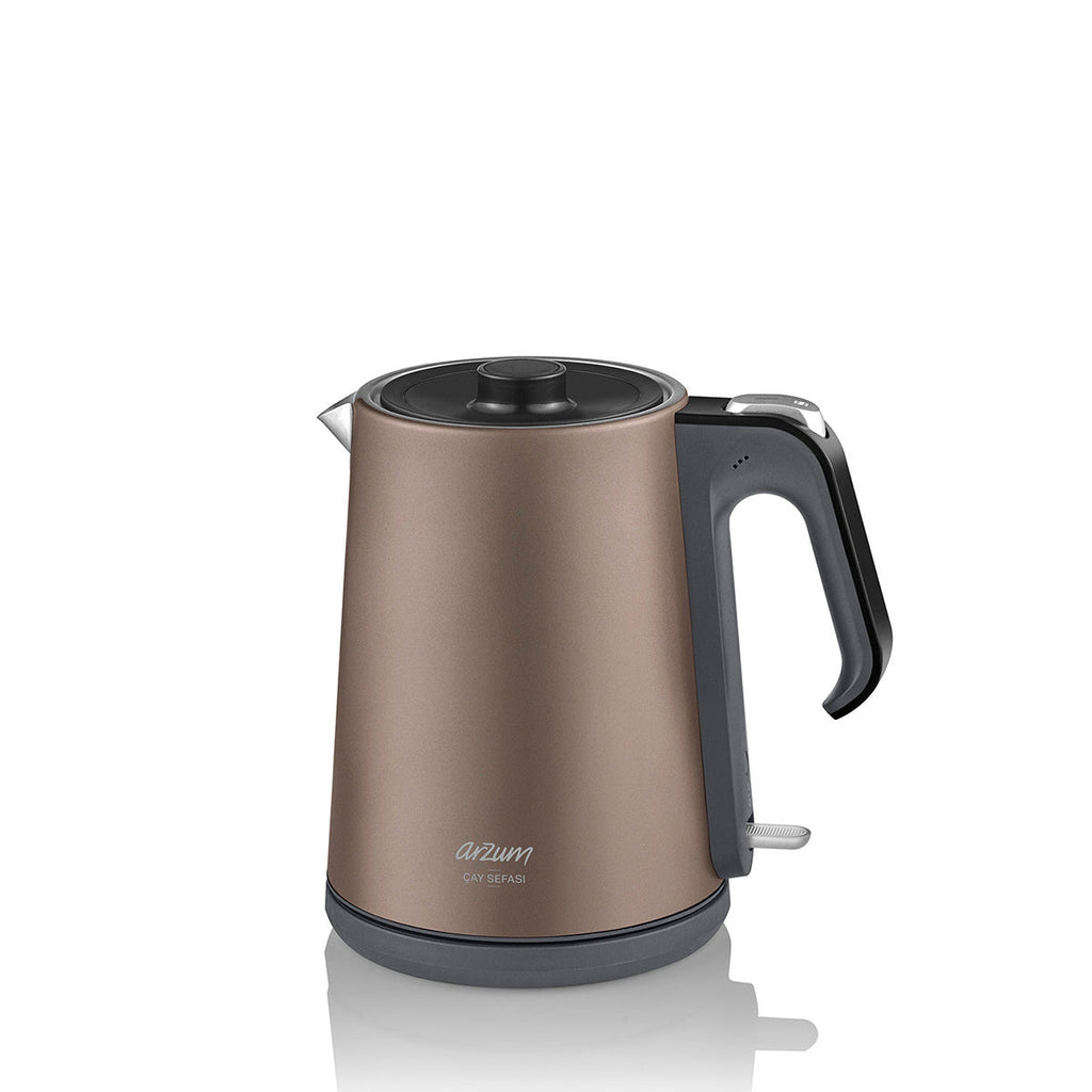 Arzum Çay Sefası Electric Teapot 1.2 / 1.8 Liter Taupe