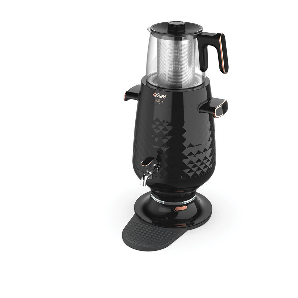 Arzum Ehlikeyf Semaver Zwart 3,5 L