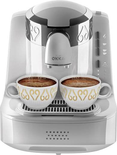 Arzum Okka White Silver Coffee Maker