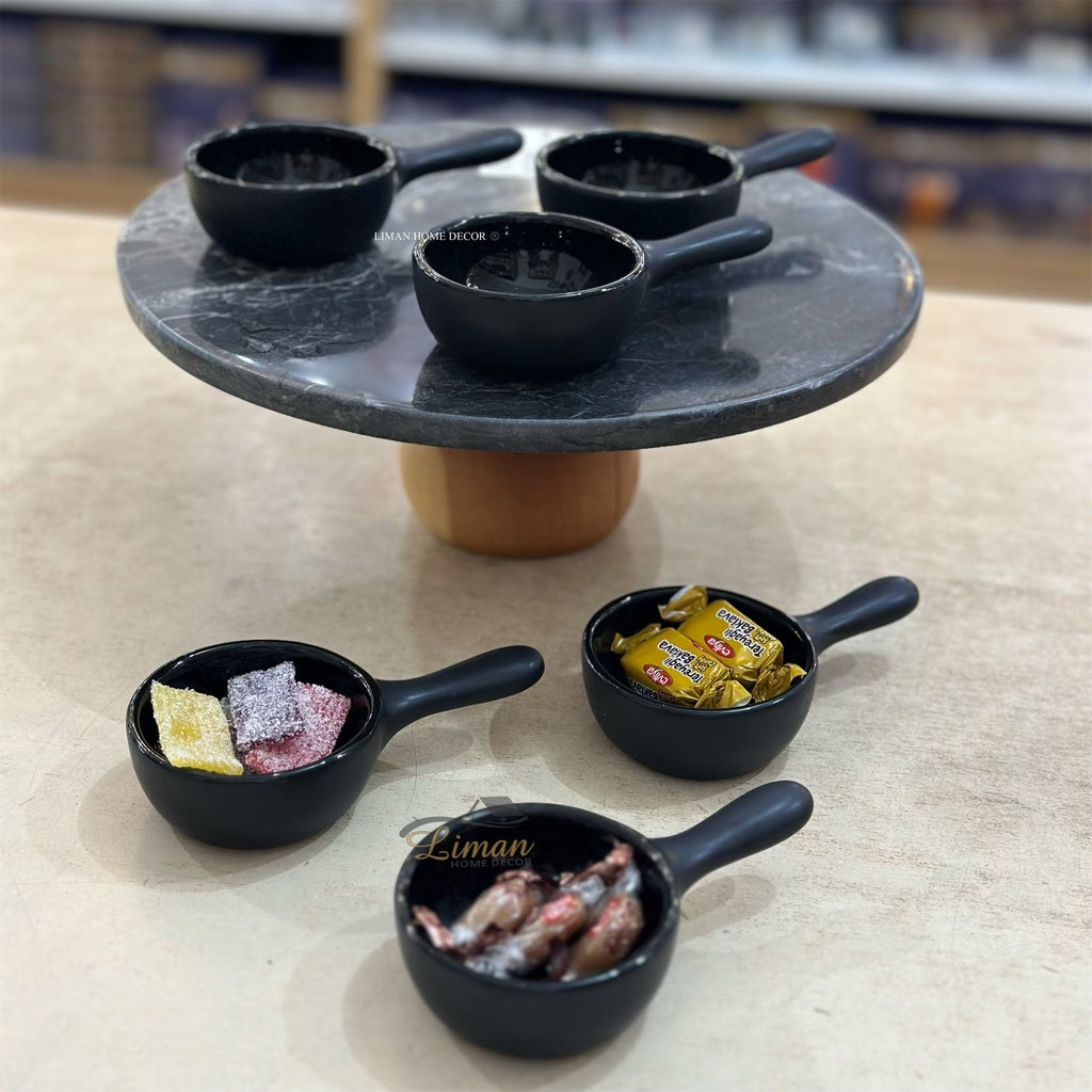 Ardo Oven Dish Black 6 Piece