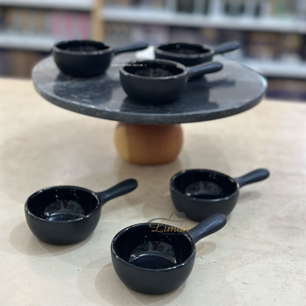 Ardo Oven Dish Black 6 Piece