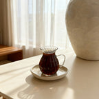 Barles / Cupid Beige Tea Set 12 Piece | 6 Persons