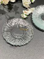 Aurora Glass Tea Saucers 6 Pieces