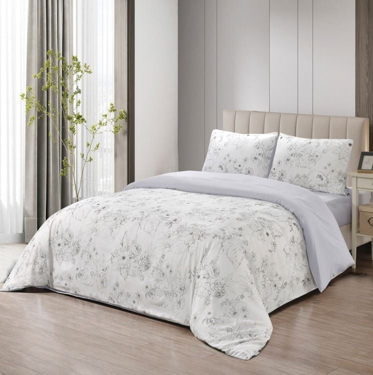 ALYA DUVET COVER SET / 240X220CM 4-PIECE