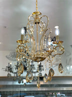 4-ARM GOLD CHANDELIER 13055-4