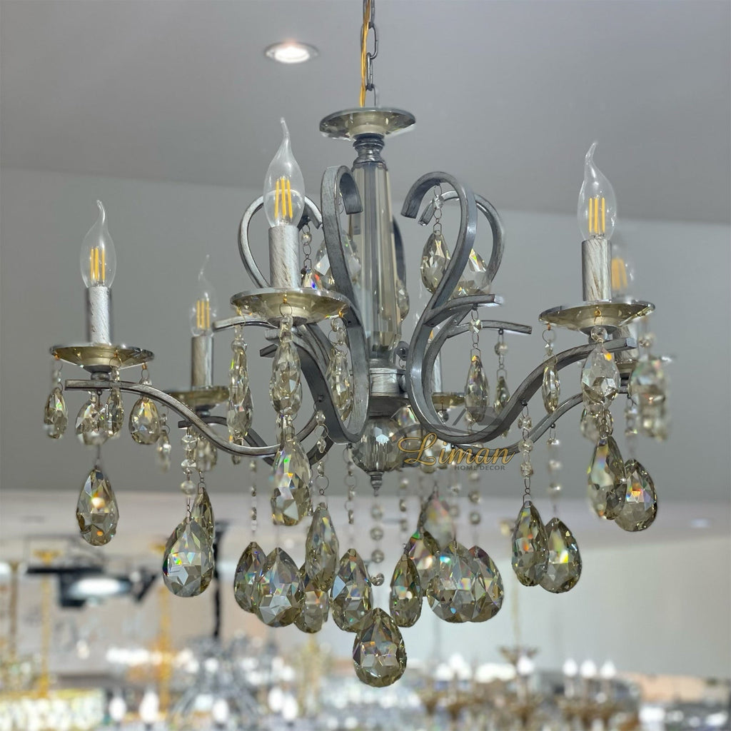 6-Arm Chandelier 5501 GN