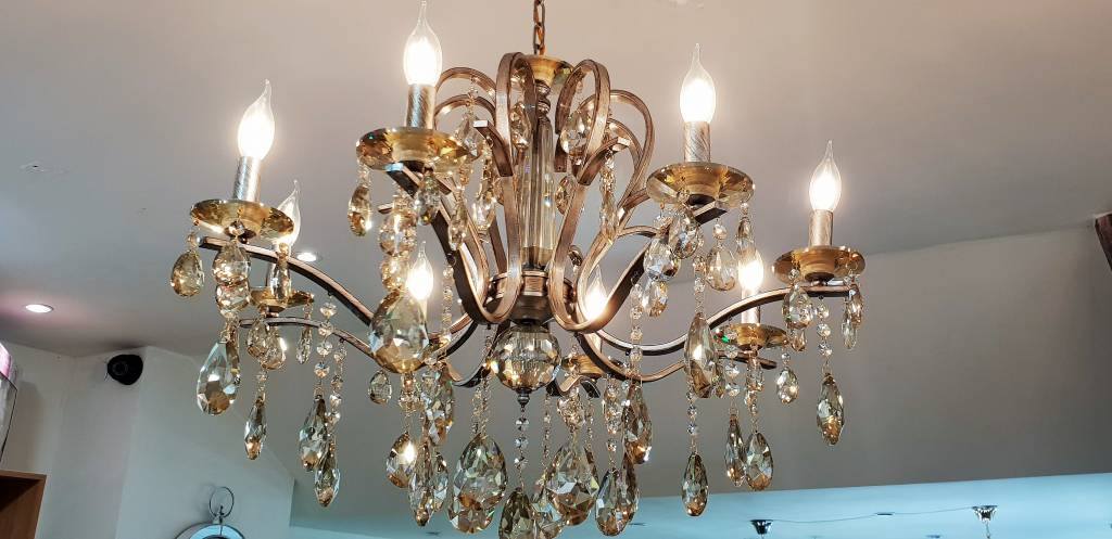 8-Arm Chandelier 5501 GN