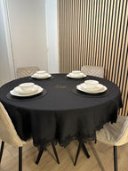 Artemis Tablecloth Black 1 Piece