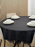 Artemis Tablecloth Black 1 Piece