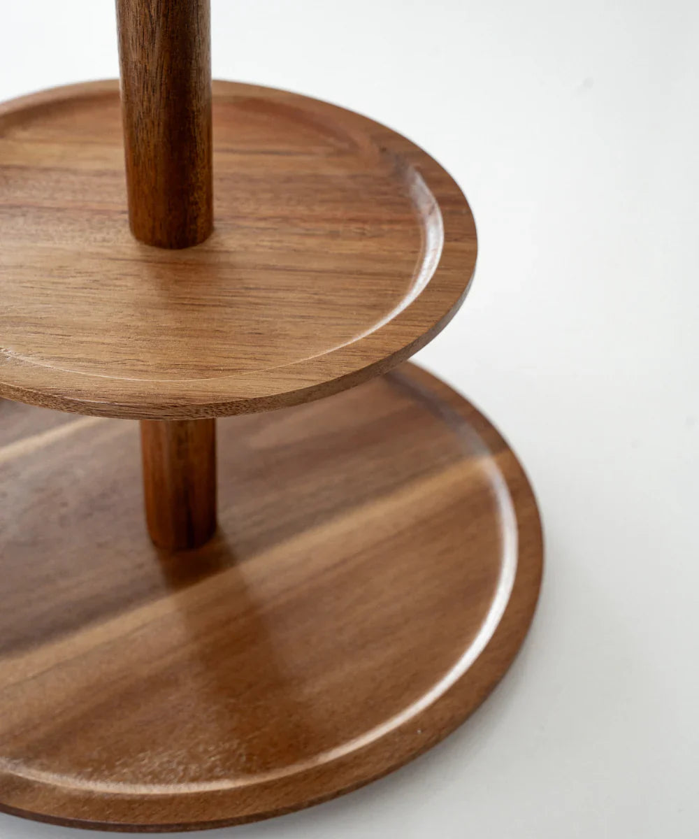 Acacia Lumo Tiered Stand