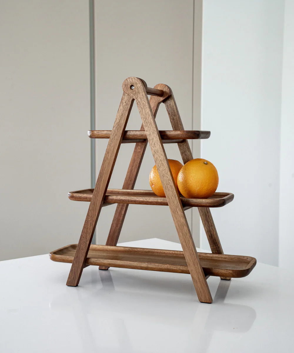 Acacia Scala Tiered Stand