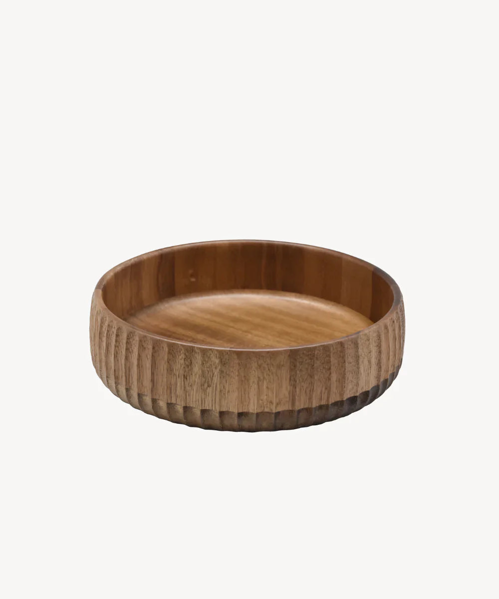 Acacia Stripe Bowl | 19 cm