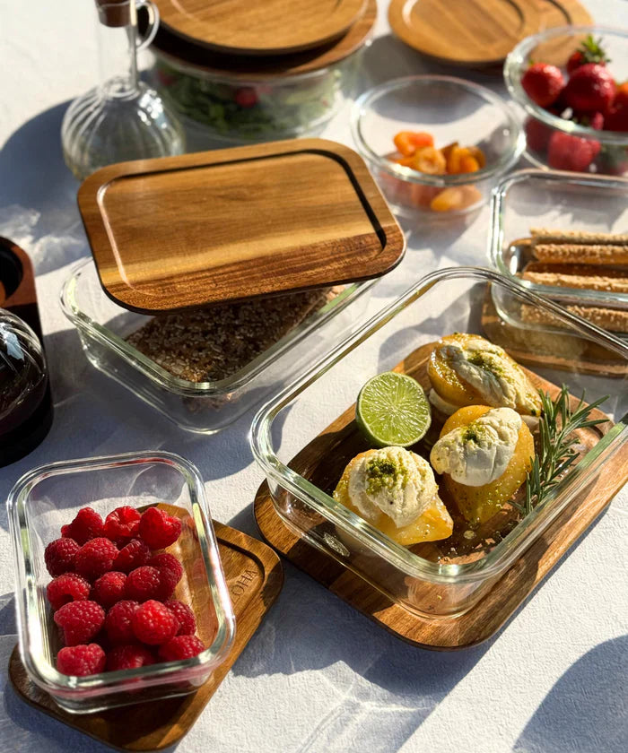 Acacia Food Storage Container Rectangular | 1520 ml