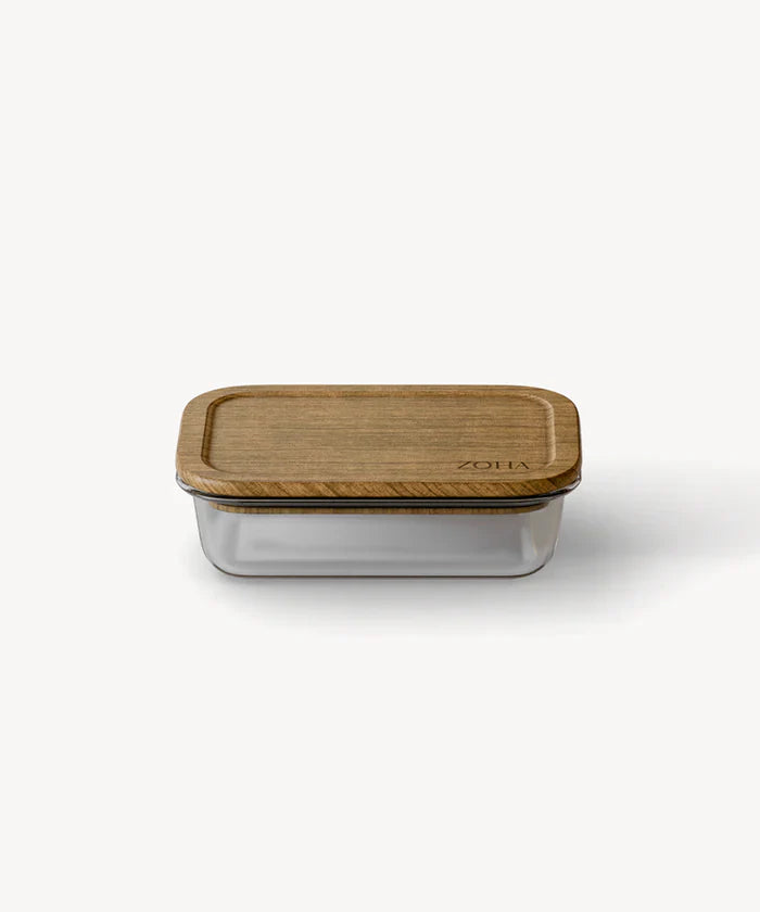 Acacia Food Storage Container Rectangular | 370 ml