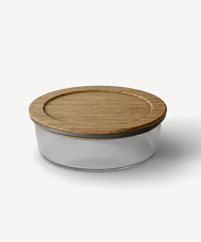 Acacia Food Storage Container Round | 1300 ml