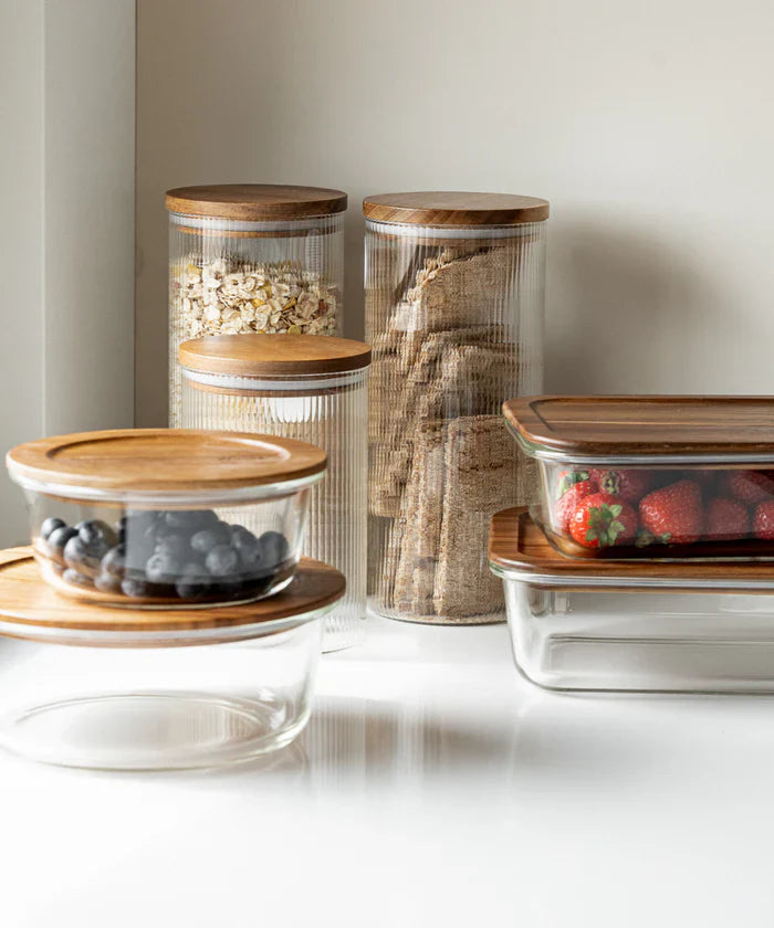 Acacia Food Storage Container Round | 650 ml
