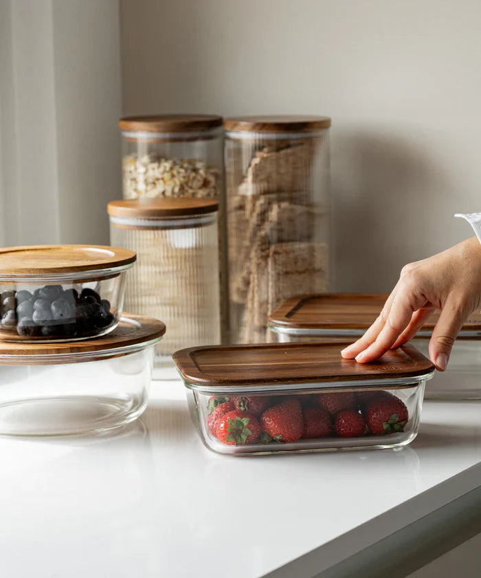Acacia Food Storage Container Round | 950 ml