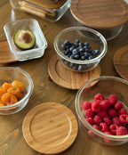 Acacia Food Storage Container Round | 1300 ml