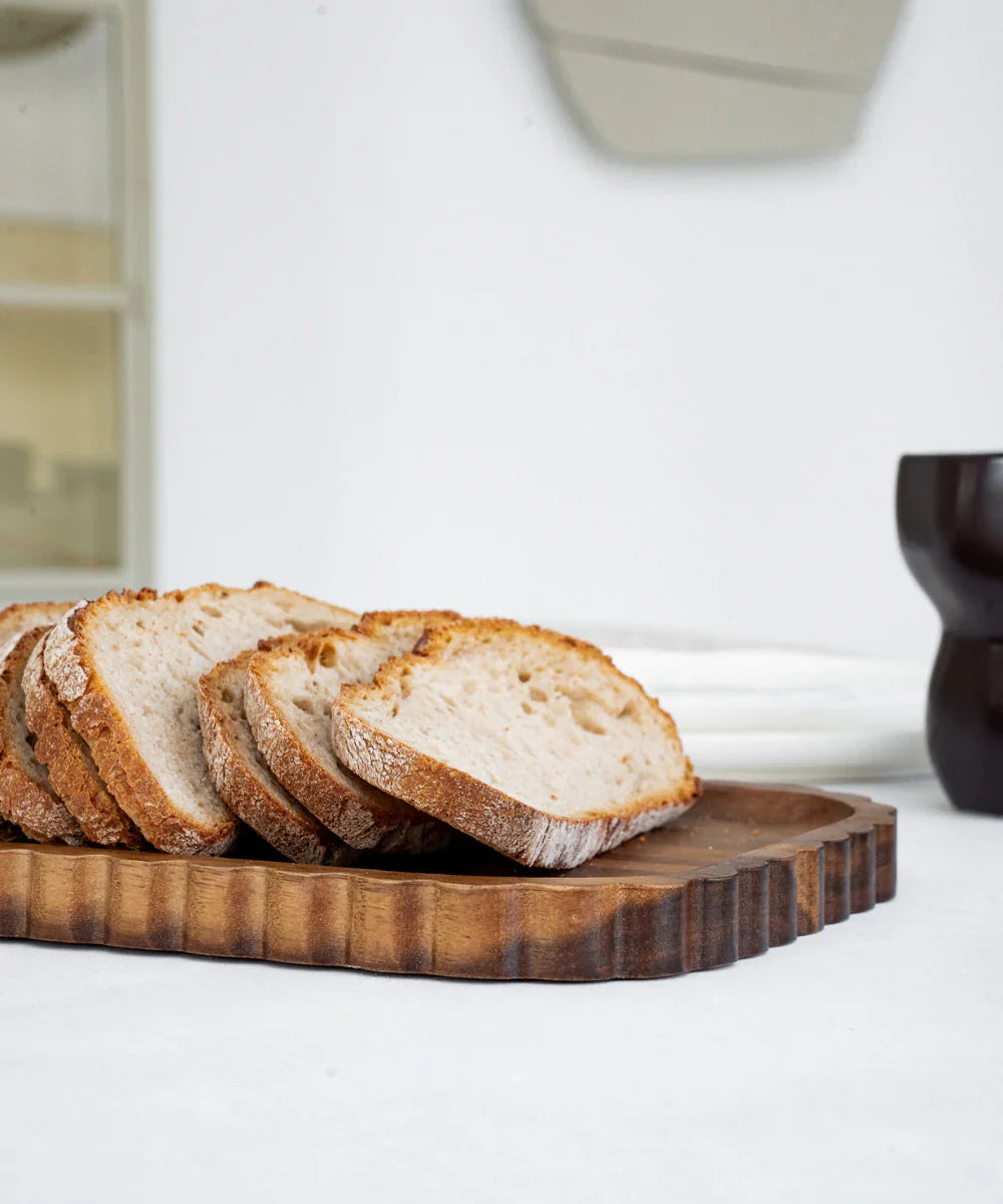 Acacia Wave Serving Board | 34 x 20 CM